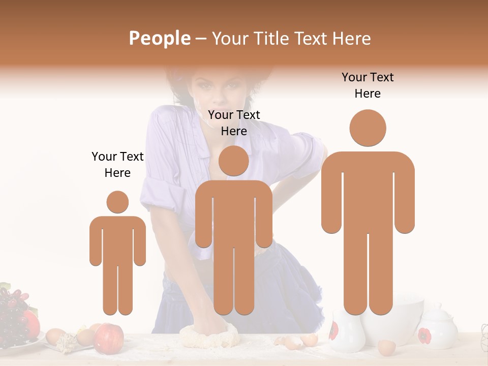 Glamur Table Dough PowerPoint Template