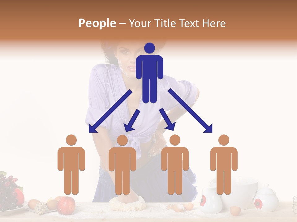 Glamur Table Dough PowerPoint Template