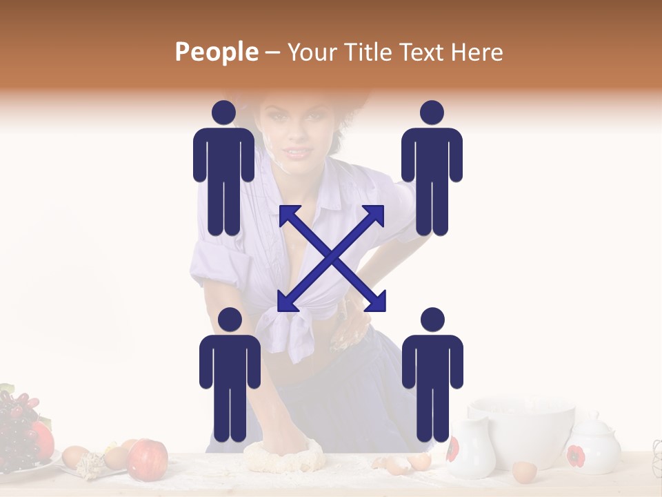 Glamur Table Dough PowerPoint Template