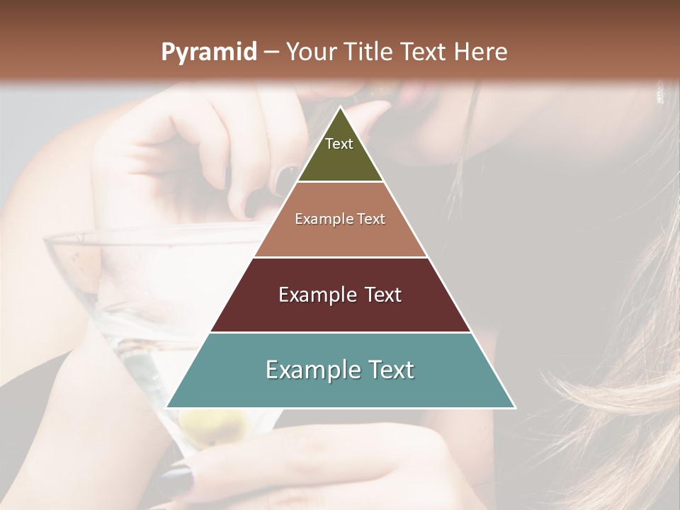 Blue Sexy Eyes PowerPoint Template