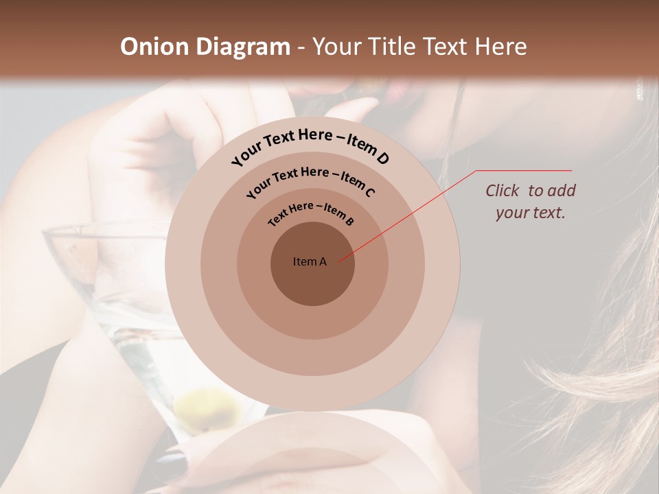 Blue Sexy Eyes PowerPoint Template