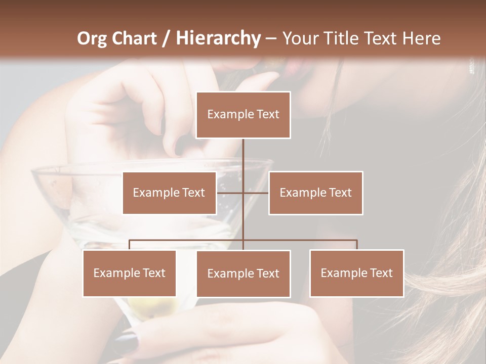 Blue Sexy Eyes PowerPoint Template