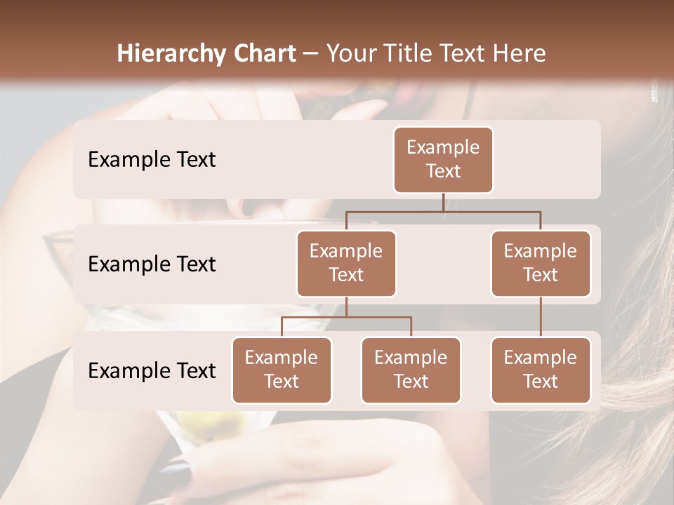 Blue Sexy Eyes PowerPoint Template