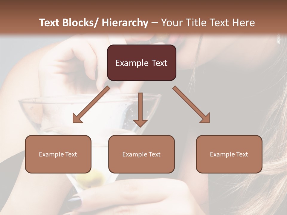 Blue Sexy Eyes PowerPoint Template