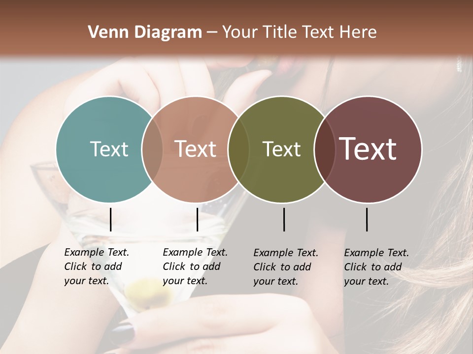 Blue Sexy Eyes PowerPoint Template