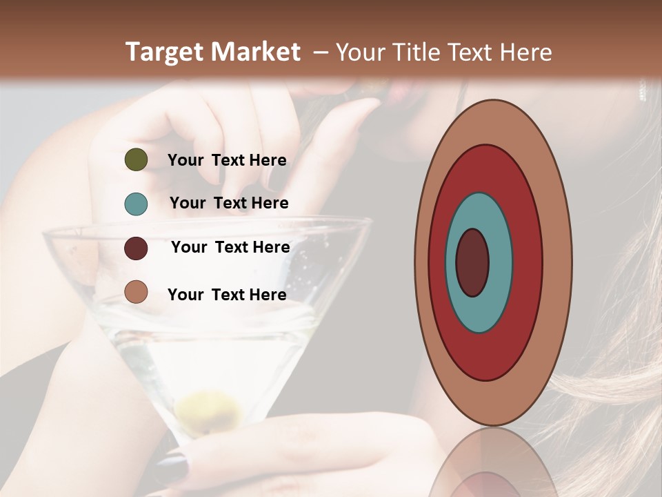 Blue Sexy Eyes PowerPoint Template