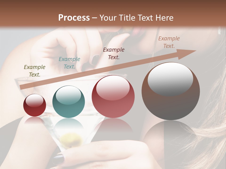 Blue Sexy Eyes PowerPoint Template