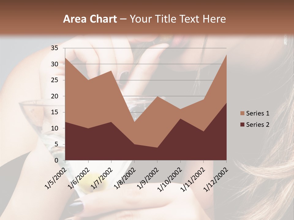 Blue Sexy Eyes PowerPoint Template