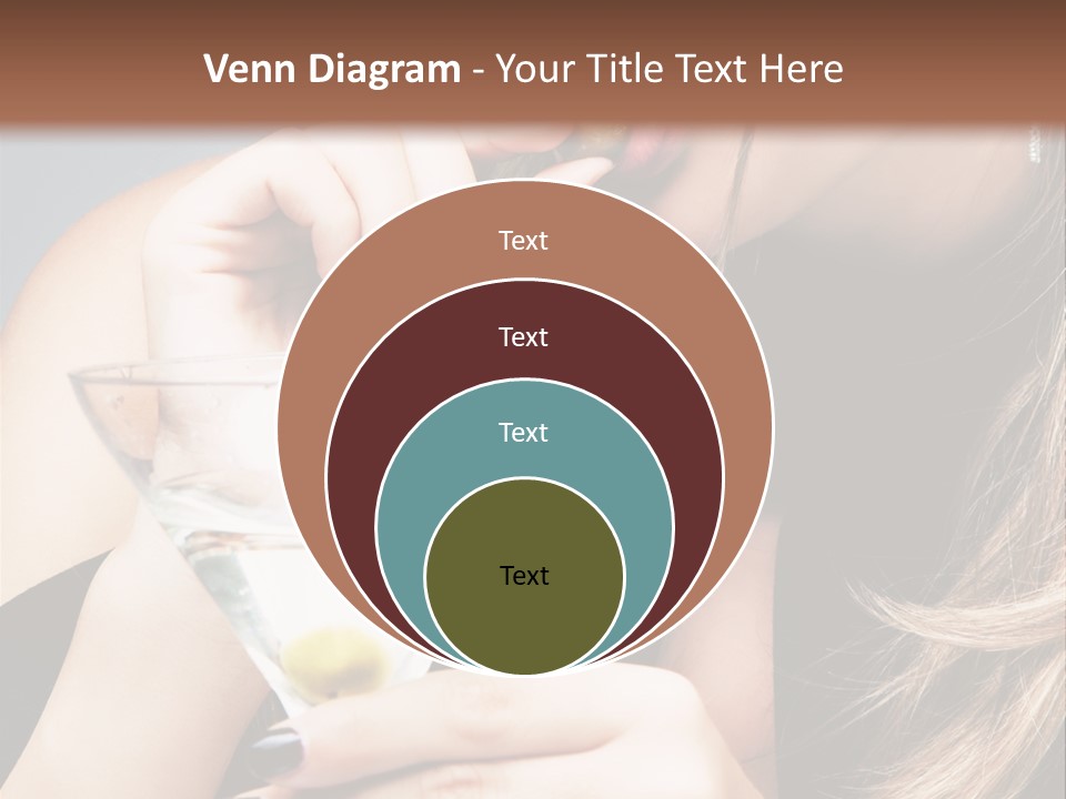 Blue Sexy Eyes PowerPoint Template