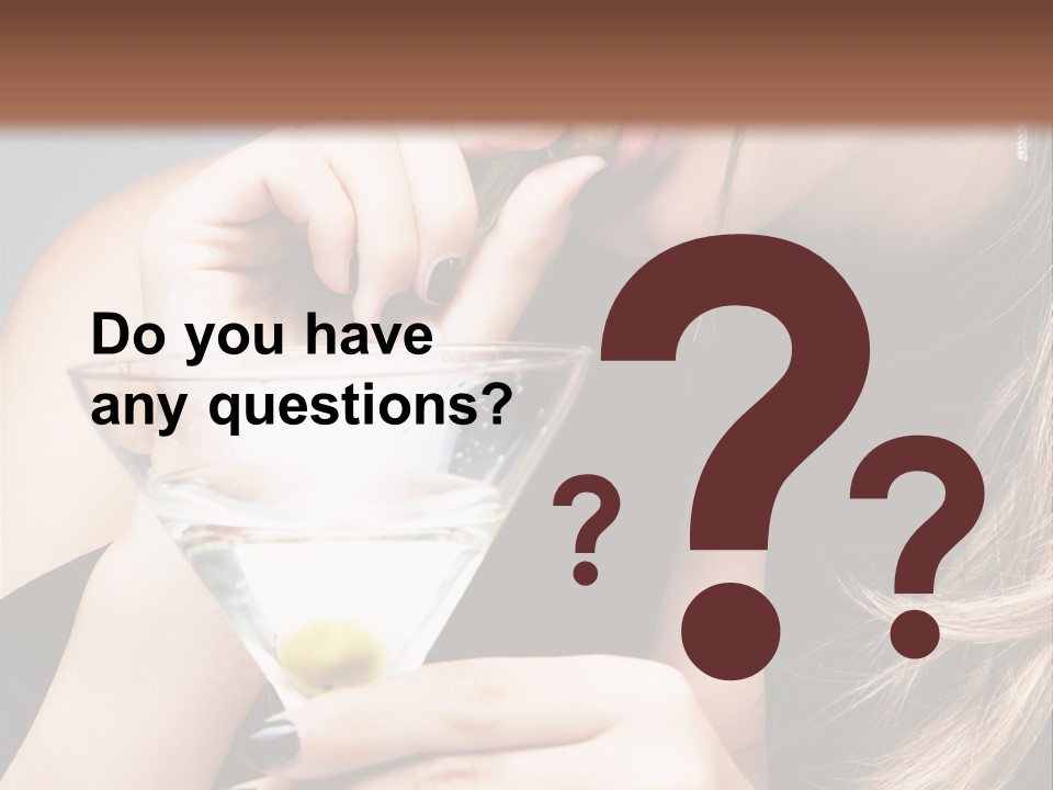 Blue Sexy Eyes PowerPoint Template