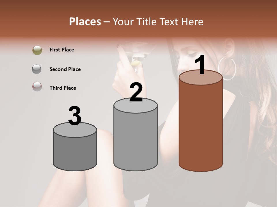 Sexy Green Glass PowerPoint Template
