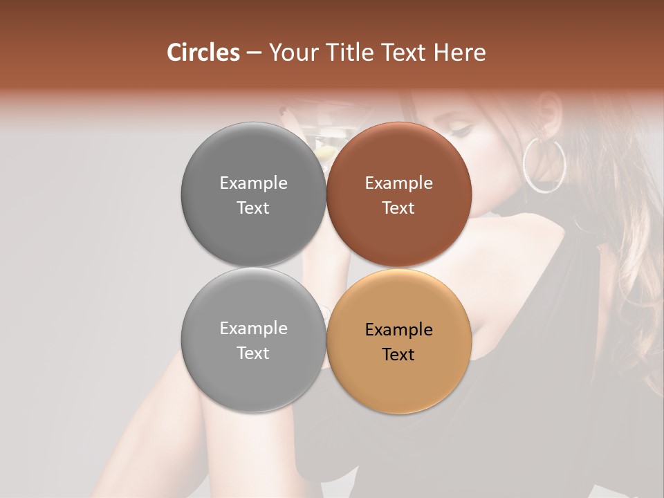 Sexy Green Glass PowerPoint Template