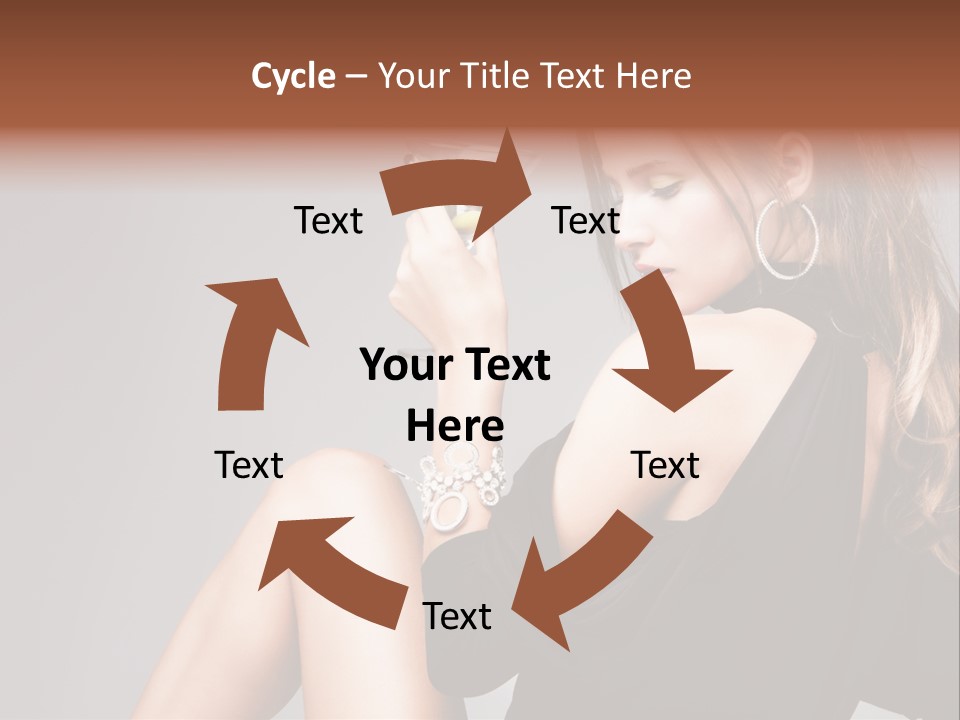 Sexy Green Glass PowerPoint Template