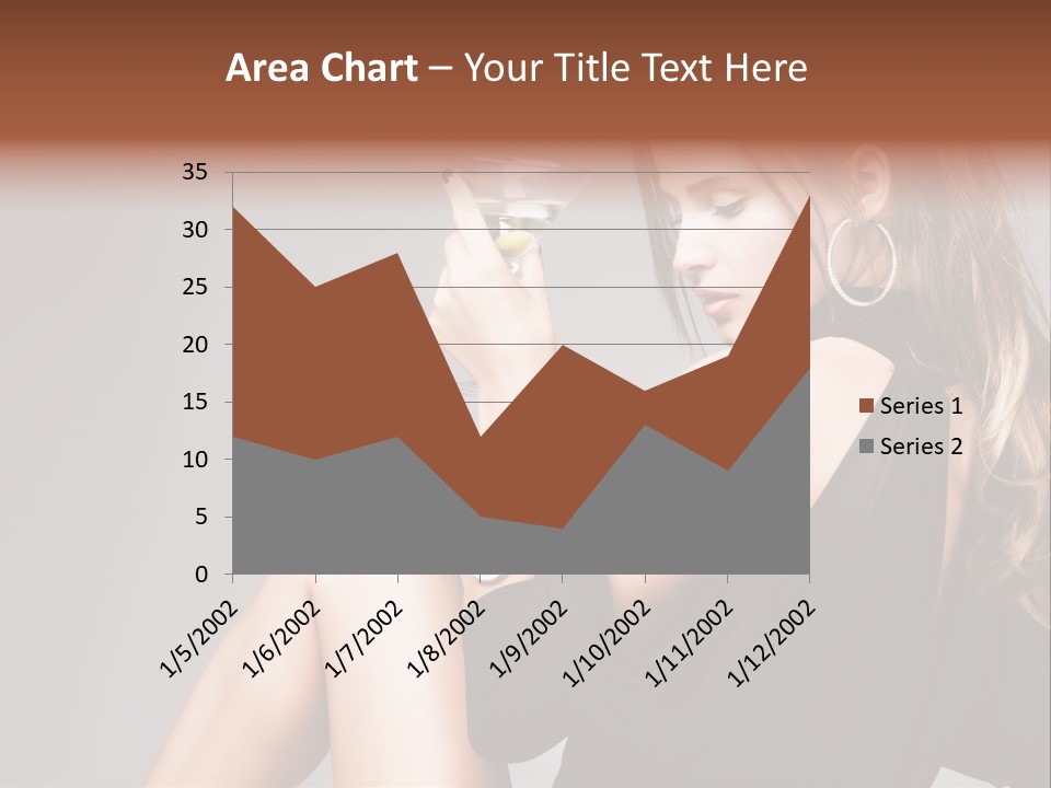 Sexy Green Glass PowerPoint Template