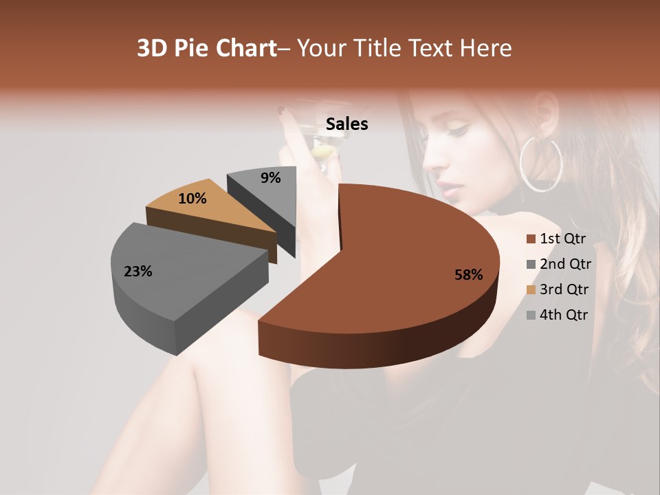 Sexy Green Glass PowerPoint Template