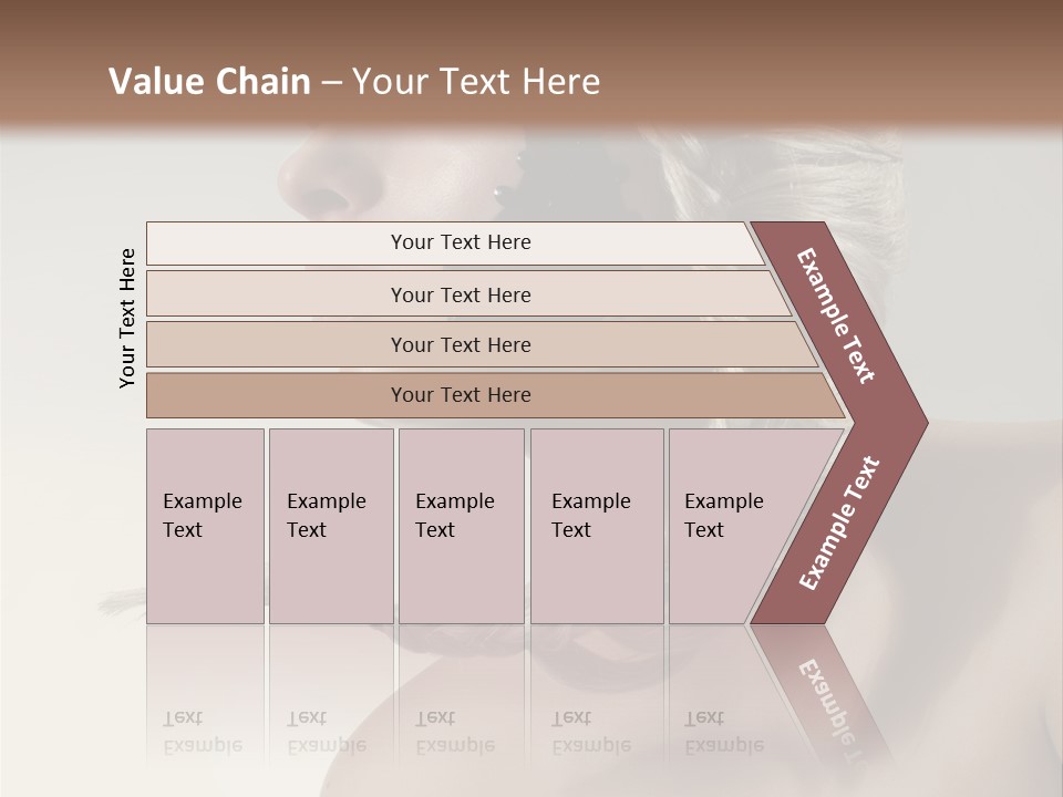 Model Beads Glamour PowerPoint Template