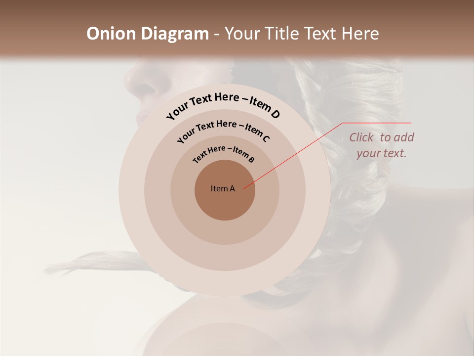 Model Beads Glamour PowerPoint Template