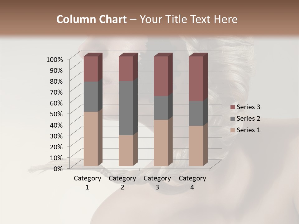 Model Beads Glamour PowerPoint Template