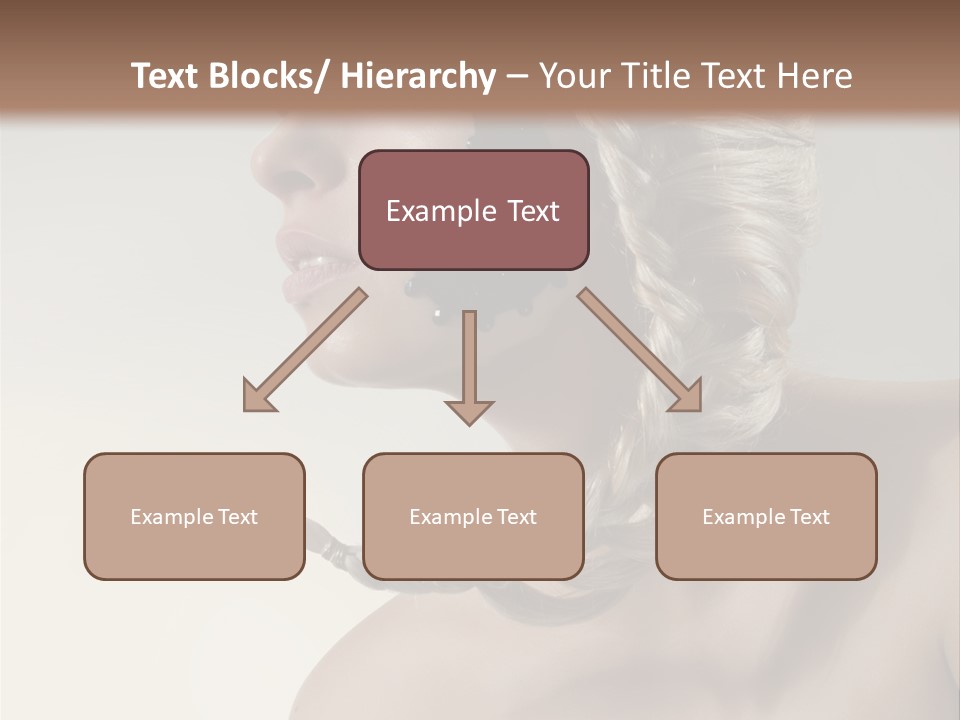 Model Beads Glamour PowerPoint Template