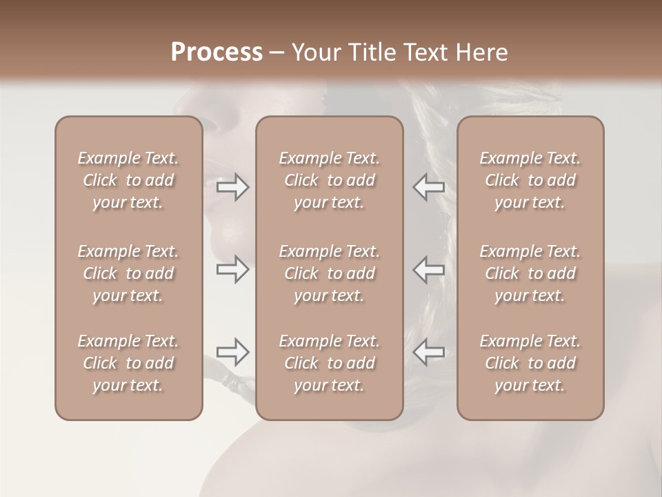 Model Beads Glamour PowerPoint Template