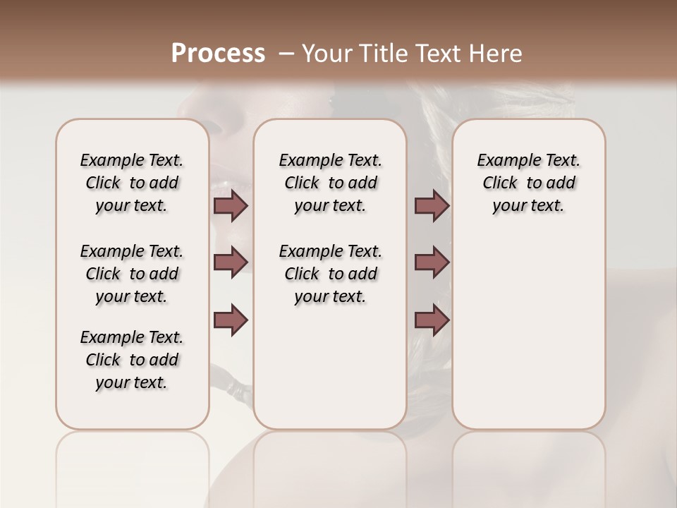 Model Beads Glamour PowerPoint Template