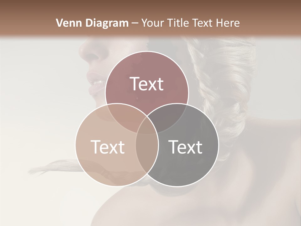 Model Beads Glamour PowerPoint Template