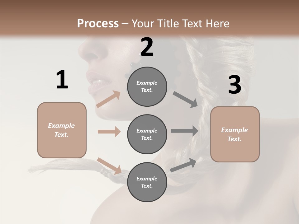 Model Beads Glamour PowerPoint Template