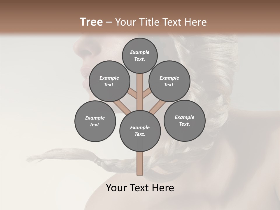 Model Beads Glamour PowerPoint Template