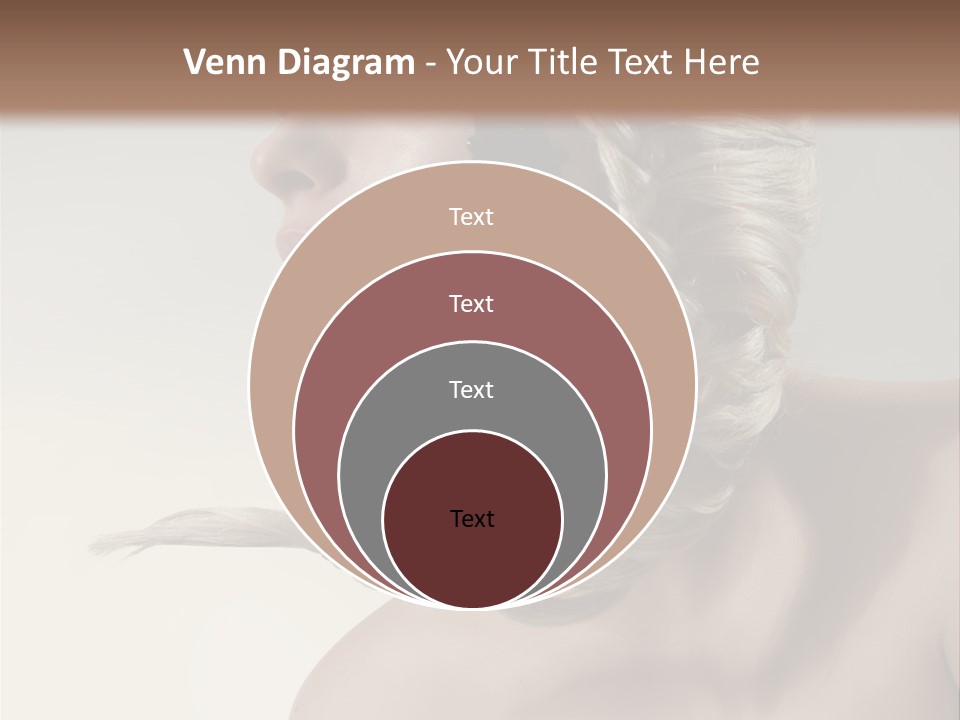 Model Beads Glamour PowerPoint Template