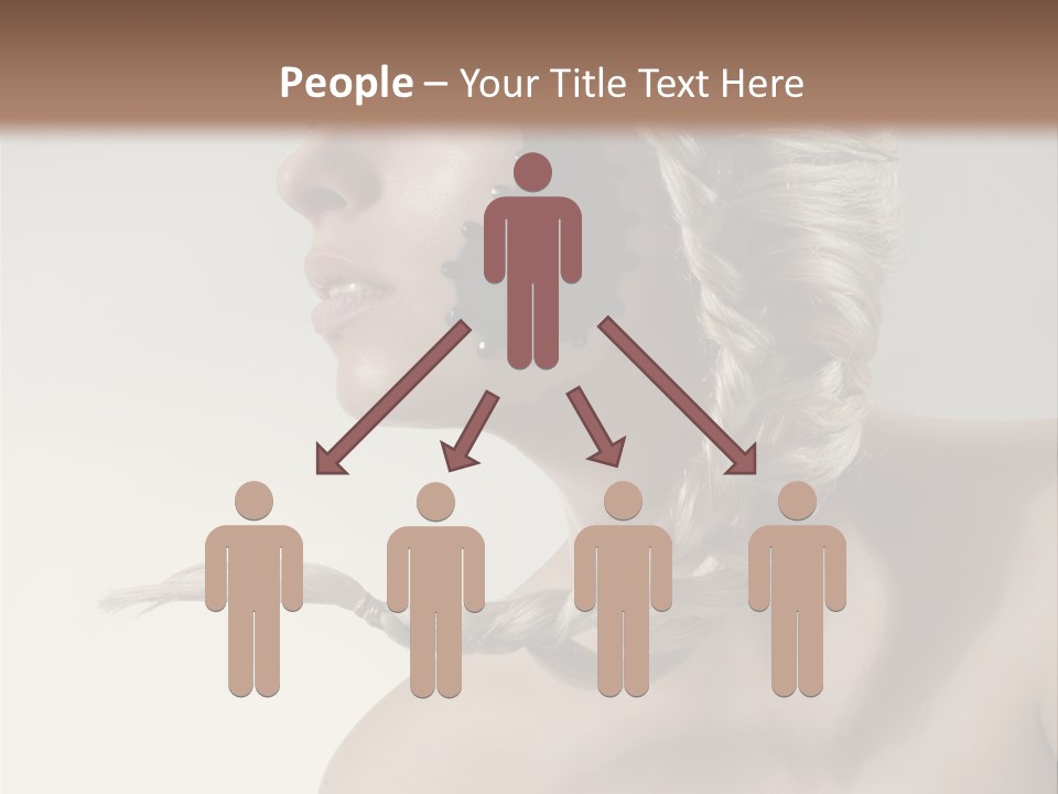 Model Beads Glamour PowerPoint Template