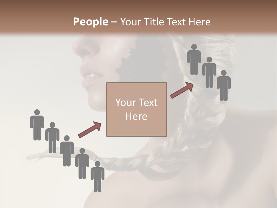 Model Beads Glamour PowerPoint Template