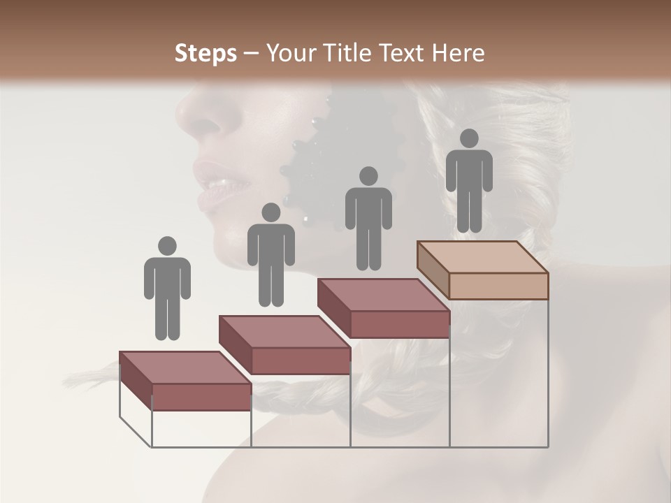 Model Beads Glamour PowerPoint Template