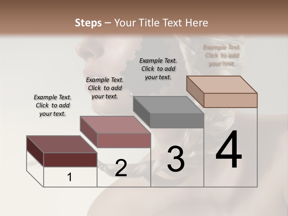 Model Beads Glamour PowerPoint Template