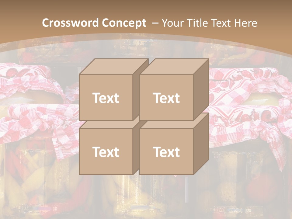 Jar Cooking Spice PowerPoint Template