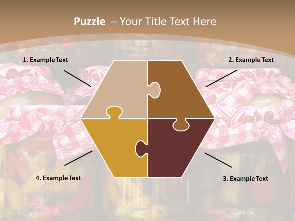 Jar Cooking Spice PowerPoint Template