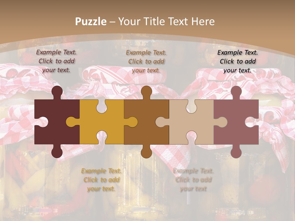 Jar Cooking Spice PowerPoint Template