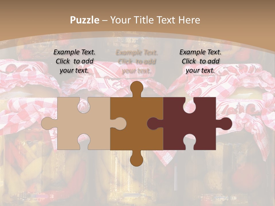 Jar Cooking Spice PowerPoint Template