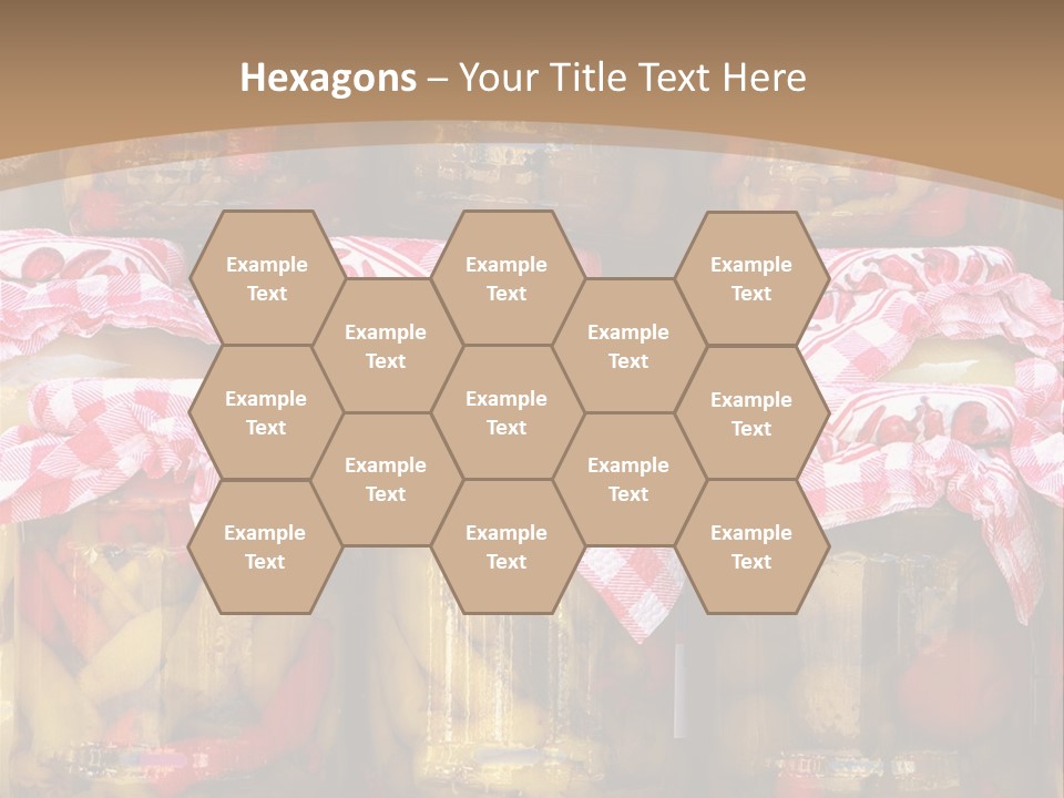 Jar Cooking Spice PowerPoint Template