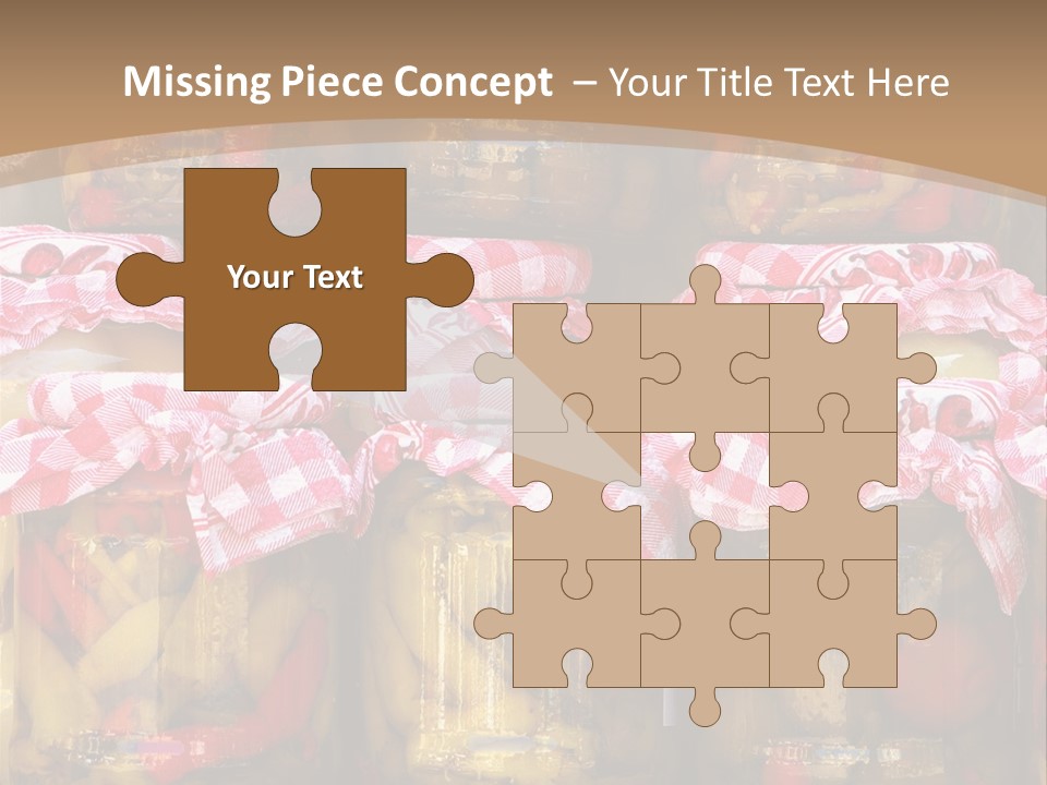 Jar Cooking Spice PowerPoint Template