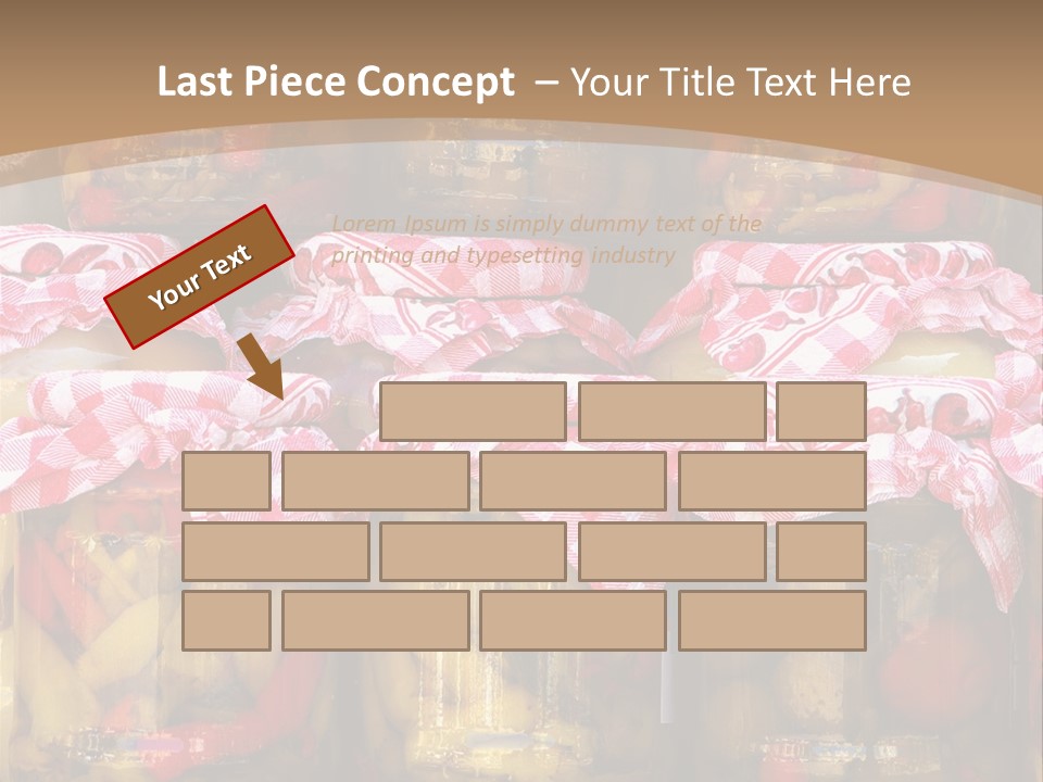 Jar Cooking Spice PowerPoint Template