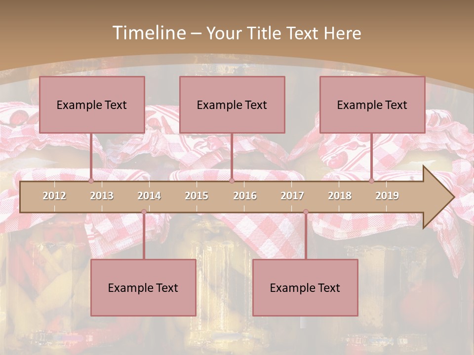 Jar Cooking Spice PowerPoint Template