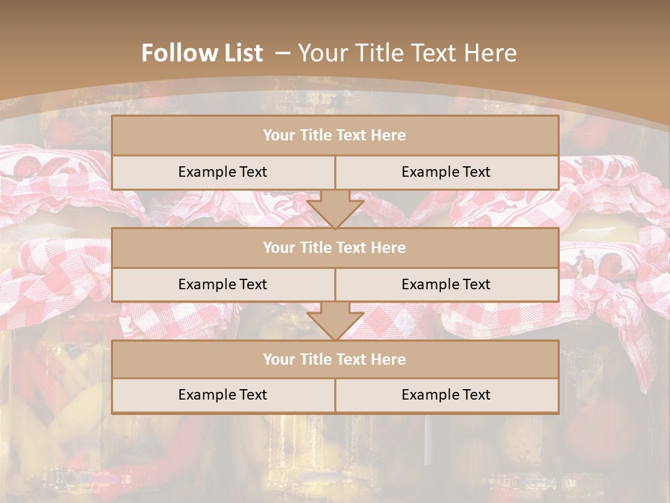 Jar Cooking Spice PowerPoint Template