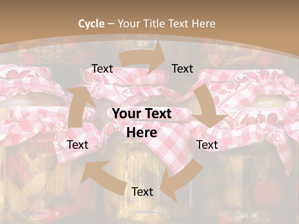 Jar Cooking Spice PowerPoint Template