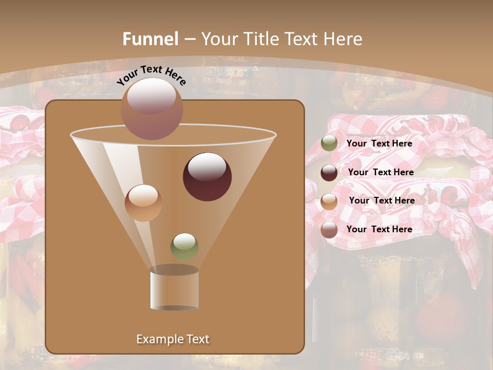 Jar Cooking Spice PowerPoint Template
