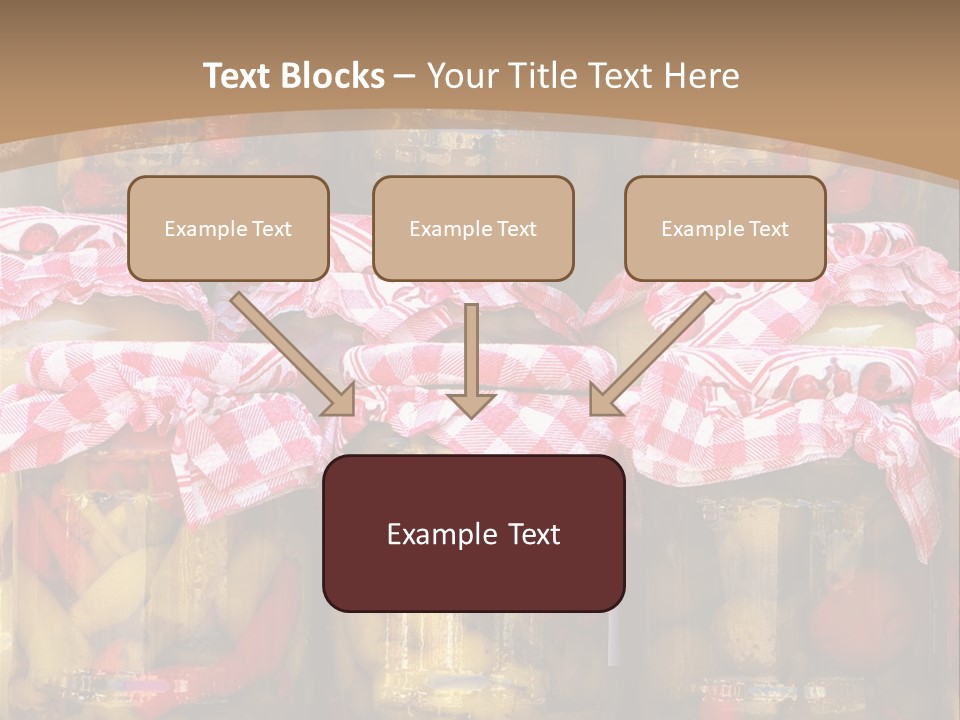 Jar Cooking Spice PowerPoint Template