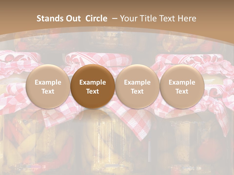 Jar Cooking Spice PowerPoint Template