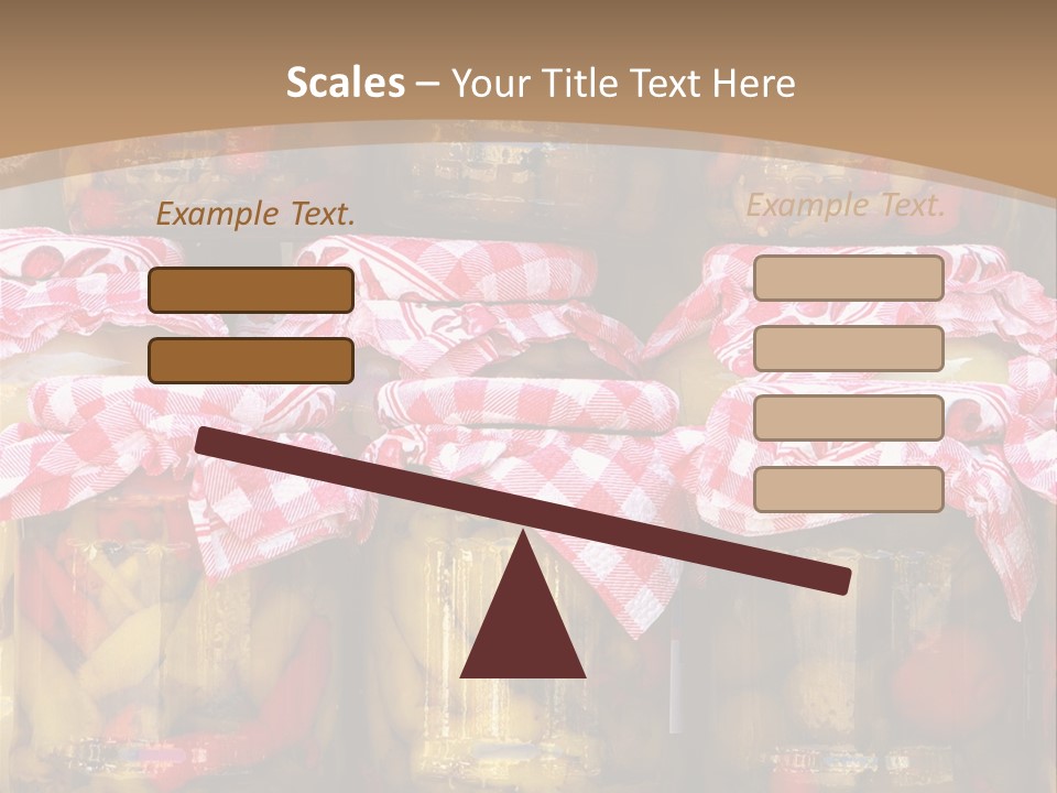 Jar Cooking Spice PowerPoint Template