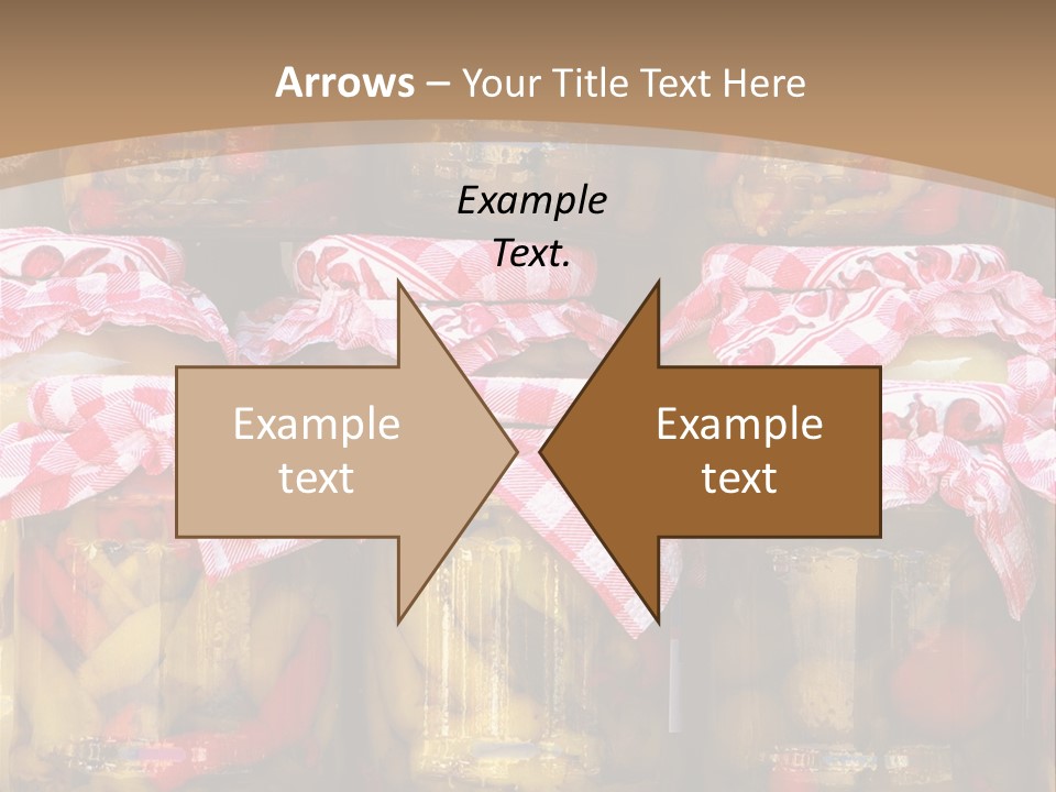 Jar Cooking Spice PowerPoint Template