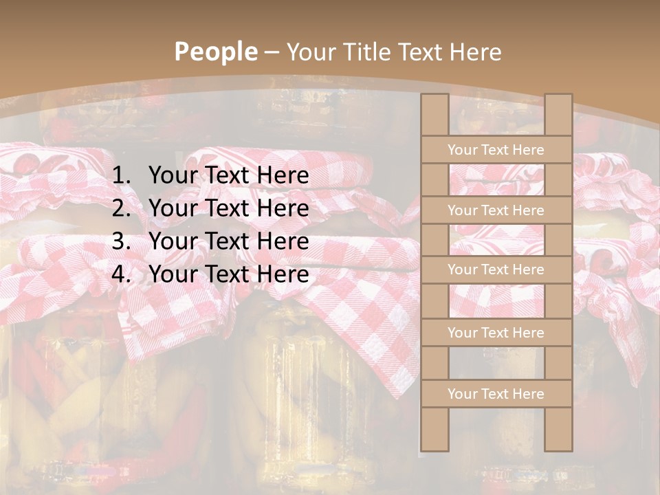 Jar Cooking Spice PowerPoint Template