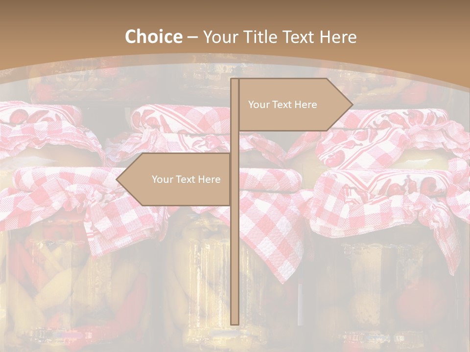 Jar Cooking Spice PowerPoint Template